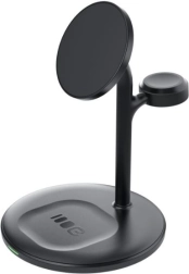 MagScape cargador inalámbrico magnético 3 en 1 MagSafe negro