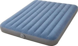 Colchón inflable doble 203 × 152 × 25 cm con bomba eléctrica integrada INTEX