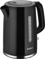 Hervidor eléctrico Amica 1,7 l negro