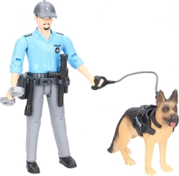 Bruder Bworld policía con perro
