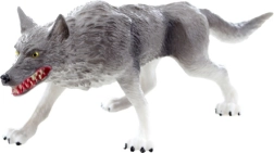 Figura de plástico de lobo
