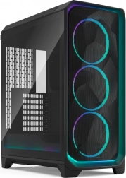 Caja de ordenador elegante Meshify 3 Ambience Pro RGB Black TG Light Tint