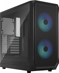 Caja de ordenador Focus 2 RGB negra con vidrio templado