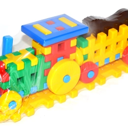 Kit de construcción de plástico: tractor