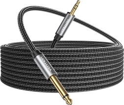 Cable de audio Vention 3,5 mm a 6,35 mm macho 10 m