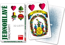 Cartas de mariáš de una sola cabeza