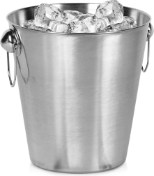 Cubo de hielo de acero 4,6 l