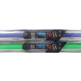 Espada luminosa extensible de doble hoja con sonido