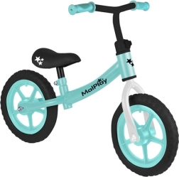 Bicicleta de equilibrio FLIKO turquesa y blanca
