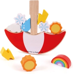 Juego de equilibrio de madera Meteorología BIGJIGS TOYS