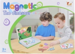 Juego educativo magnético Dinosaurios