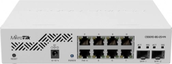 Switch de red 8x Gigabit + 2x SFP+ MIKROTIK Cloud Smart Switch CSS610-8G-2S+IN