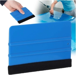 Espátula de plástico con fieltro para aplicación de láminas 12,5 × 8 cm