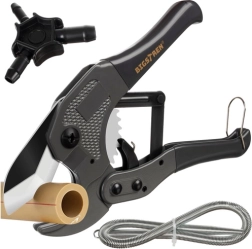 Juego de herramientas para tuberías PEX – Kit completo para el ajuste preciso de tuberías de hasta 42 mm