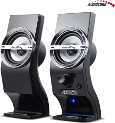 Altavoces para ordenador AUDIOCORE AC805 6 W USB negros