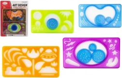 Plantillas de plástico para dibujar 23x29 cm