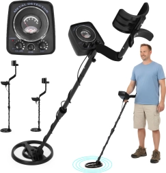 Detector de metales analógico con bobina impermeable y discriminación GC-1065