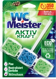 Bloque WC MEISTER 45 g aroma a bosque, colorante