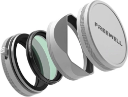 Juego de filtros con parasol para FUJIFILM X100 – Freewell (plateado)