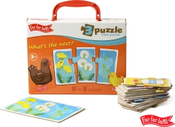 Far Far Land rompecabezas tríos 8 imágenes