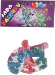 Globos inflables redondos con impresión de dinosaurios – set de 4 uds