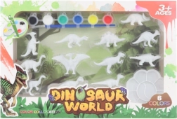 Set de pintura de dinosaurios para niños