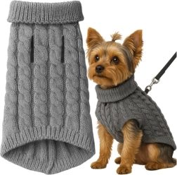 Jersey para perro y gato M gris Purlov