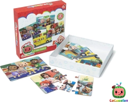 Puzzle infantil CoComelon – 4 imágenes de 6 piezas
