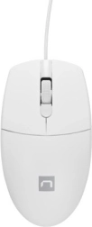 Natec Ruff 2 ratón con cable blanco 1000 DPI