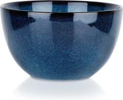 Cuenco de cerámica 14 cm, 700 ml – esmalte azul