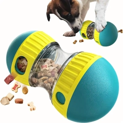 Dispensador interactivo de premios para perros que ralentiza la alimentación