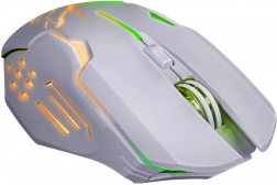 Ratón gaming inalámbrico Katana 3200 DPI, 7 botones, blanco