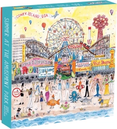 Puzzle Galison verano en el parque de atracciones 500 piezas