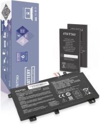 Batería Mitsu para Asus FX504 FX505 FX80G 3900 mAh