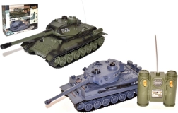 Batalla histórica de tanques RC de 25 cm - 2 unidades