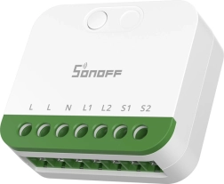 Sonoff mini-2gs matter interruptor inteligente empotrable de dos canales