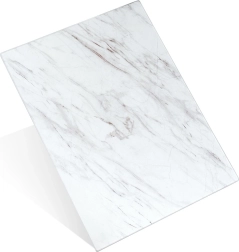 Tabla de cortar de vidrio con diseño marmoleado 40 × 30 cm