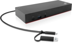 Estación de acoplamiento Lenovo ThinkPad Hybrid USB‑C con USB‑A