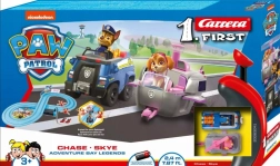 Carrera First pista de coches PAW PATROL Chase y Skye 2,4 m
