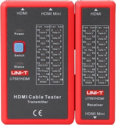 Probador de cables HDMI UNI‑T UT681HDMI