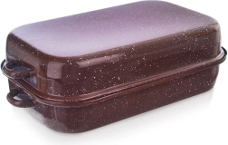 Asadera esmaltada con tapa 4 l