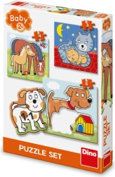 Dino Puzzle de animalitos para niños a partir de 2 años
