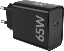 Cargador universal USB-C de 65W para portátiles, smartphones y tablets