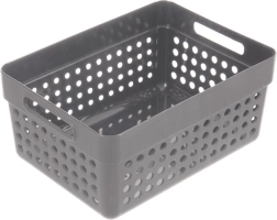 Cestillo Terra de plástico UH, gris 15,5 × 11,5 × 7,3 cm