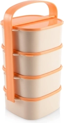 Fiambrera de plástico de 4 niveles 4×1,15 l ORION