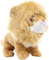 Gato de peluche con melena desmontable 30 cm eco friendly