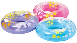 Aro inflable para nadar con estrellas y asas 91 cm INTEX