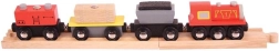 Bigjigs Rail tren de carga con vías