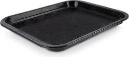 Bandeja de horno rectangular esmaltada 36 × 28 × 2,5 cm
