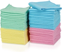 Paños de microfibra para cocina 30 × 30 cm, 50 uds